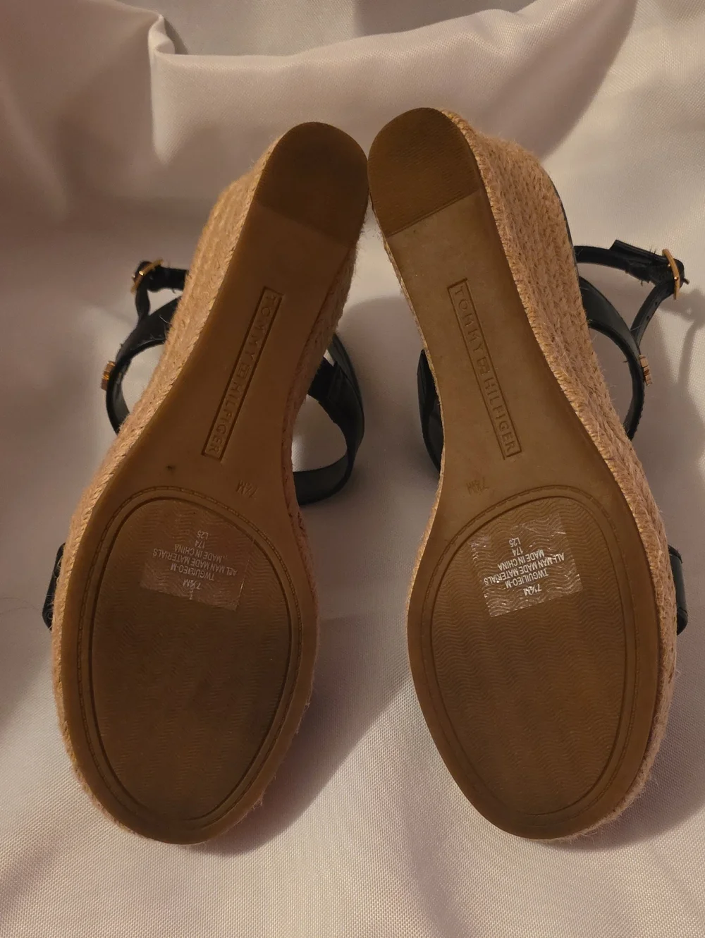 Tommy Hilfilger T-Strap Espadrille Sandals